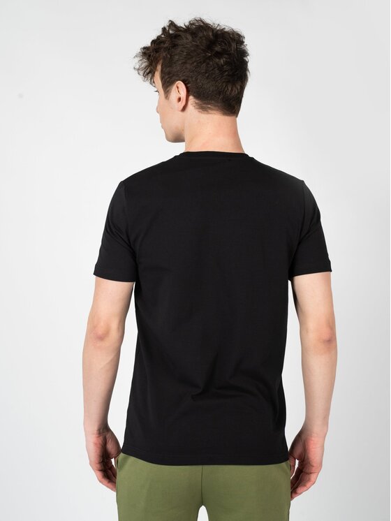 Iceberg Iceberg T-Shirt F020639A Černá Regular Fit