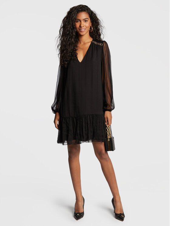 Abito da cocktail RS13461 Nero Regular Fit
