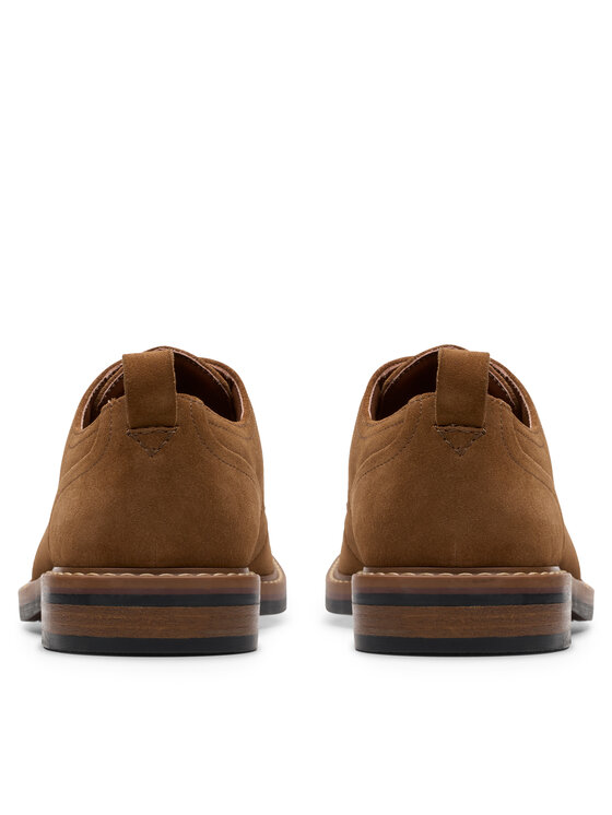 Clarks Clarks Cipele Aldwin Lace 26178426 Smeđa