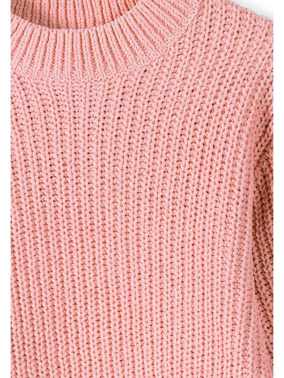 minoti minoti Sweter 32KNIT165 Różowy Oversize