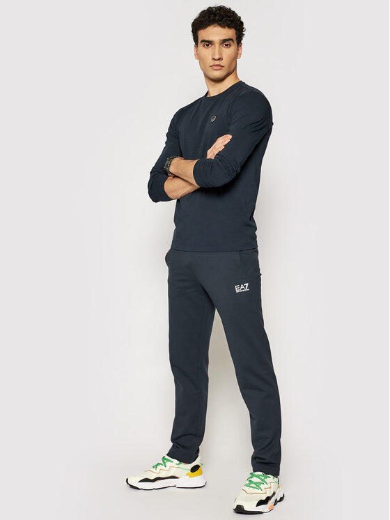 Longsleeve 8NPTL9 PJ03Z 1578 Blu scuro Slim Fit