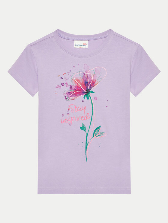 Coccodrillo Tricou WC4143209VGC Violet Regular Fit
