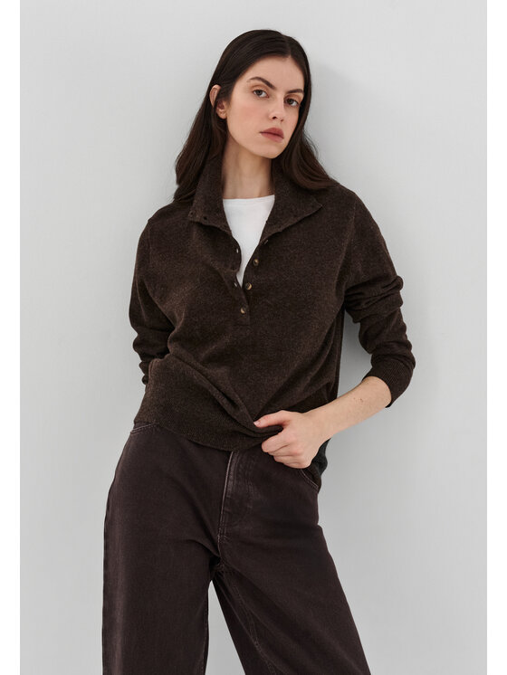 TATUUM TATUUM Sveter FULI Hnedá Classic Fit