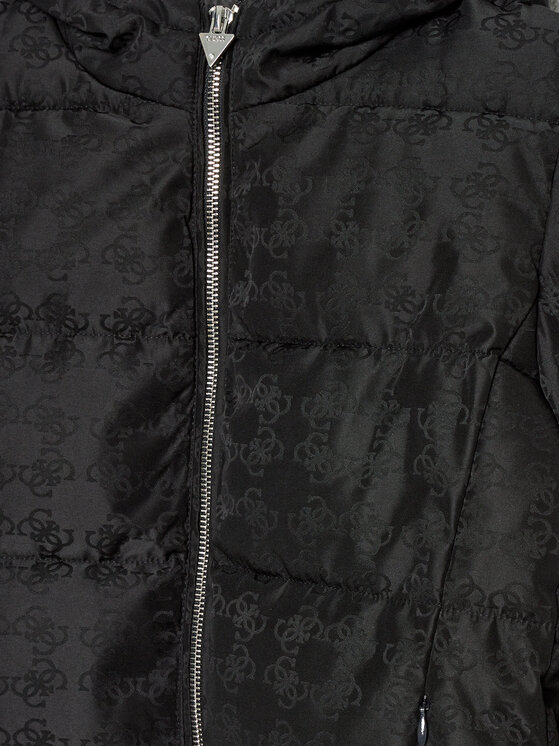 Guess Guess Vatovaná bunda J4BL24 WGLW2 Černá Regular Fit