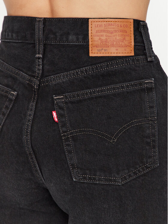 Levi s Jeans 501 81 A4699 0012 Nero Tapered Fit Modivo