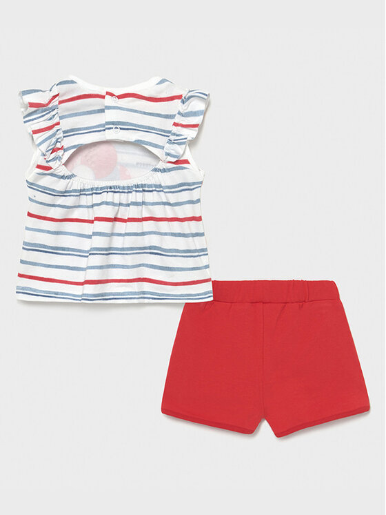 Completo T-shirt e pantaloncini 1232 Multicolore