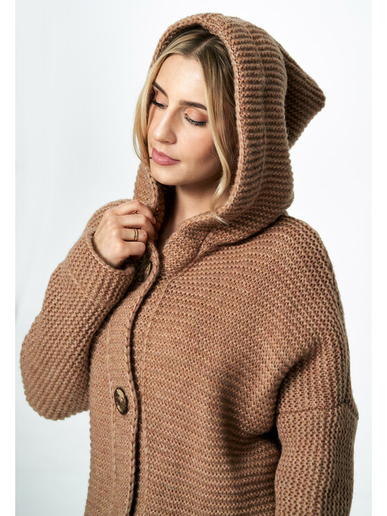 FIGL FIGLFIGL Maglione M884 Marrone Oversize