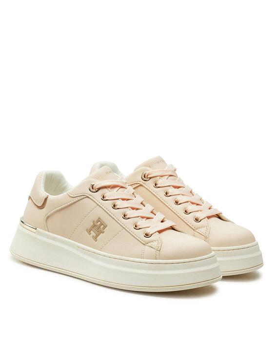 Tommy Hilfiger Tommy Hilfiger Laisvalaikio batai Low Cut Lace-Up Sneaker T3A9-33749-1355 S Rožinė