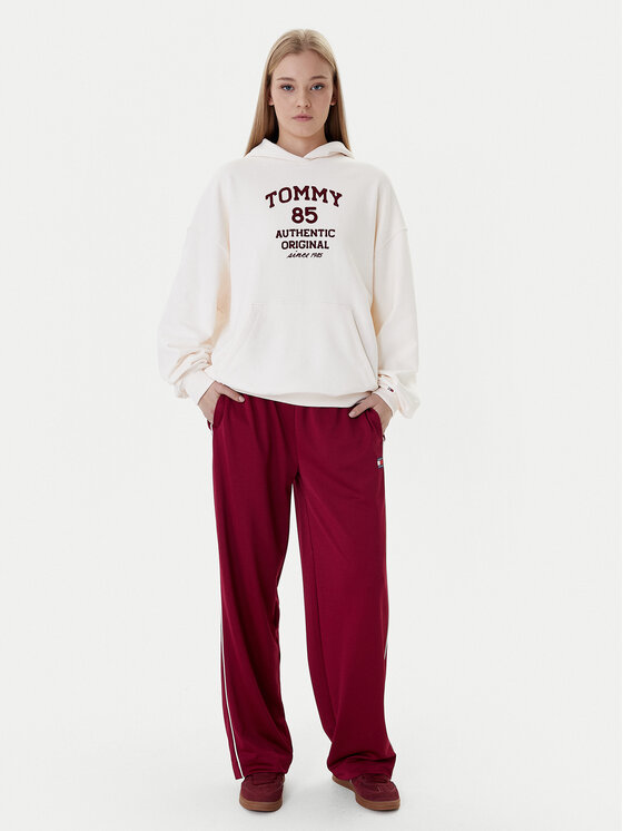 Tommy Jeans Tommy Jeans Pantaloni da tuta Archive DW0DW22633 Bordeaux Regular Fit