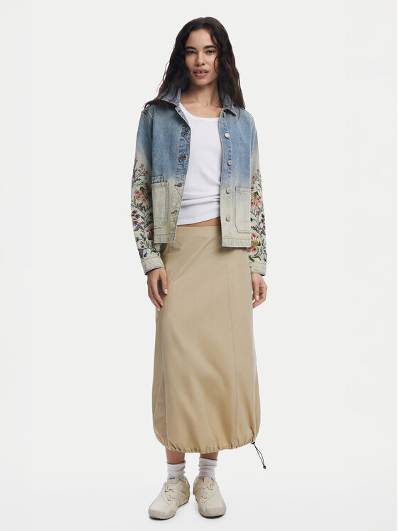 Desigual Desigual Farmer kabát Houston 25SWED06 Kék Regular Fit