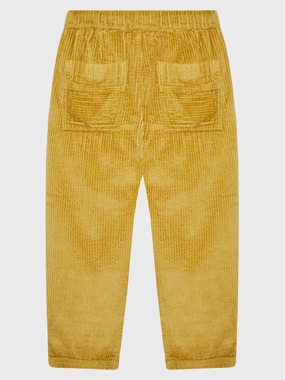 United Colors Of Benetton United Colors Of Benetton Riidest püksid 4FJTCF01B Kollane Straight Fit