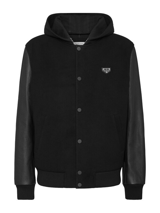 PHILIPP PLEIN PHILIPP PLEIN Bomber 9477 Nero Regular Fit