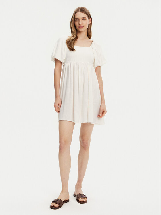 Noisy May Noisy May Sommerkleid Leilani 27033018 Weiß Regular Fit