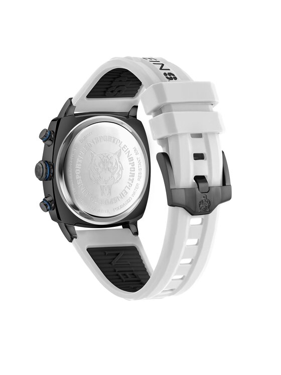 Plein Sport Plein Sport Часовник Wildcat PSGBA0823 Бял