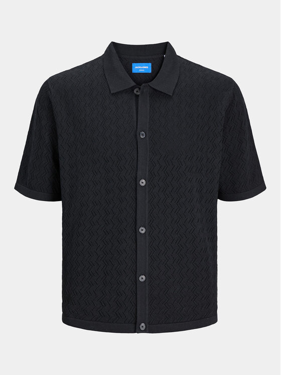 Jack&Jones Jack&Jones Πουκάμισο Jornoto 12255011 Μαύρο Regular Fit