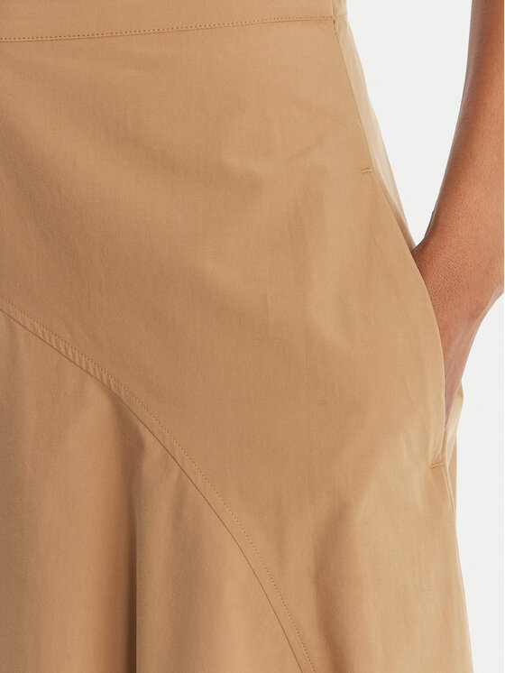 Weekend Max Mara Weekend Max Mara Fustă trapez Zattera 2615101042 Bej Regular Fit