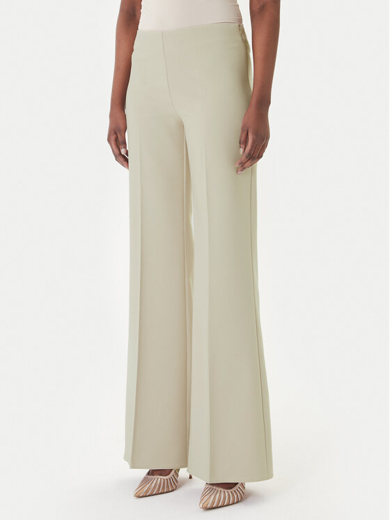 Rinascimento Pantaloni palazzo CFC0127878003 Bej Wide Leg
