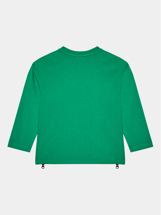 United Colors Of Benetton United Colors Of Benetton Bluza 34MLC10ES Zelena Regular Fit
