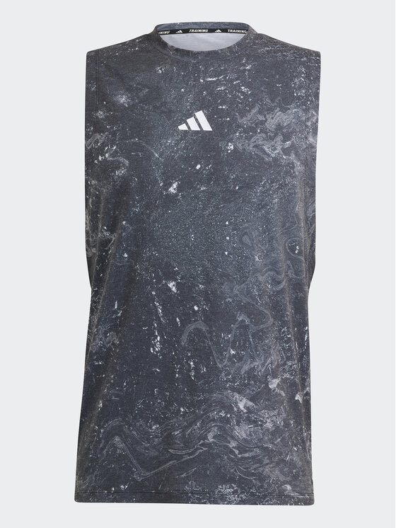 adidas Technisches T Shirt Power Workout IK9684 Grau Regular Fit Modivo