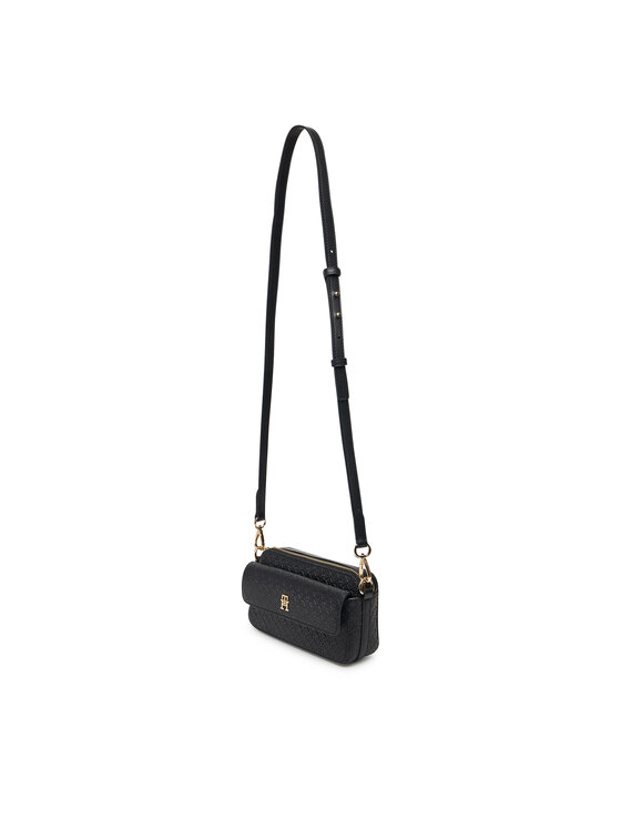Tommy Hilfiger Tommy Hilfiger Soma Th Icon Camera Bag Mono AW0AW18922 Melns