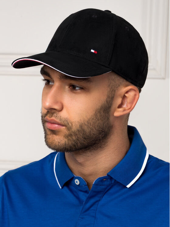 Tommy Hilfiger Casquette Elevated Corporate Cap AM0AM04854 Noir