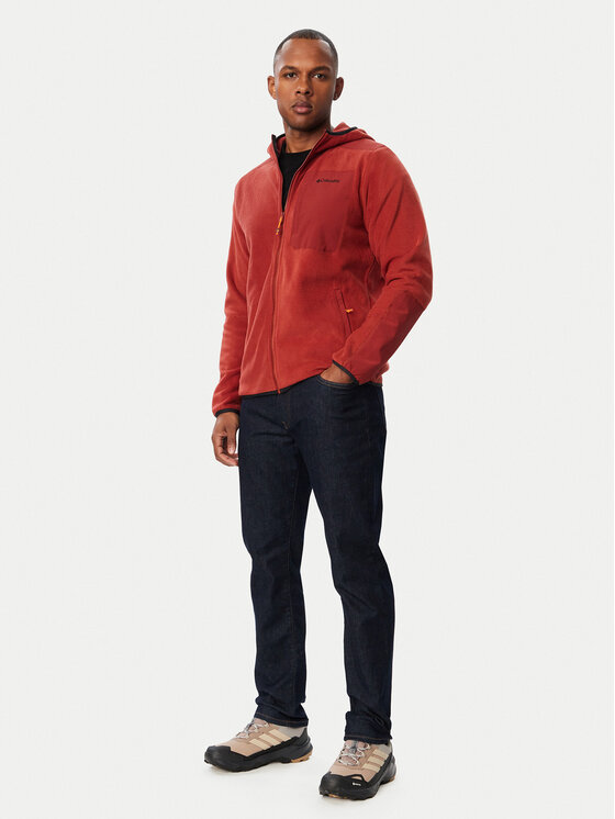 Columbia Columbia Полар Pacific Arch™ 200 2172983 Тъмночервен Regular Fit