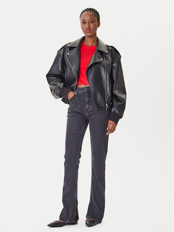 HUGO HUGO Дънки Gitria_1 50546503 Сив Slim Fit