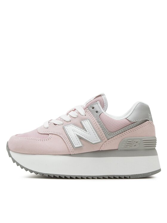 New balance grigio e rosa hot sale