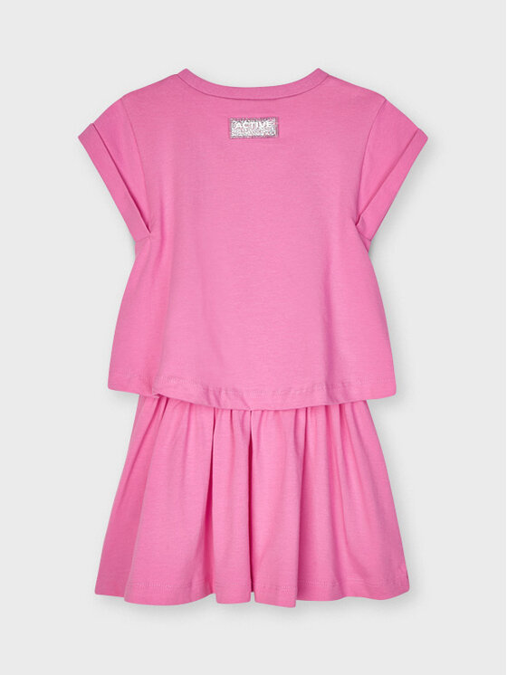 Vestito da giorno 3958 Rosa Regular Fit