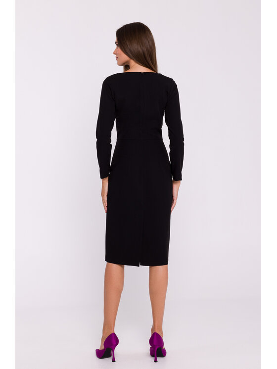 Stylove Stylove Večerní šaty S376 Černá Ladies Fit
