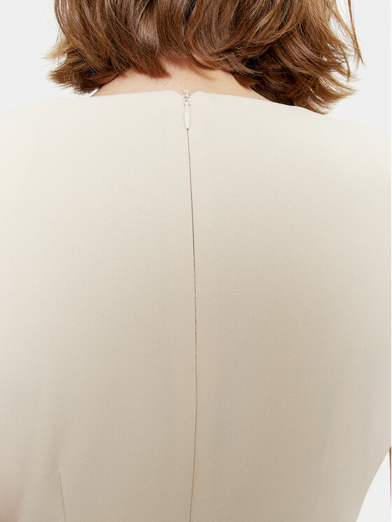 Rinascimento Rinascimento Coctailkleid CFC0117720003 Beige Regular Fit