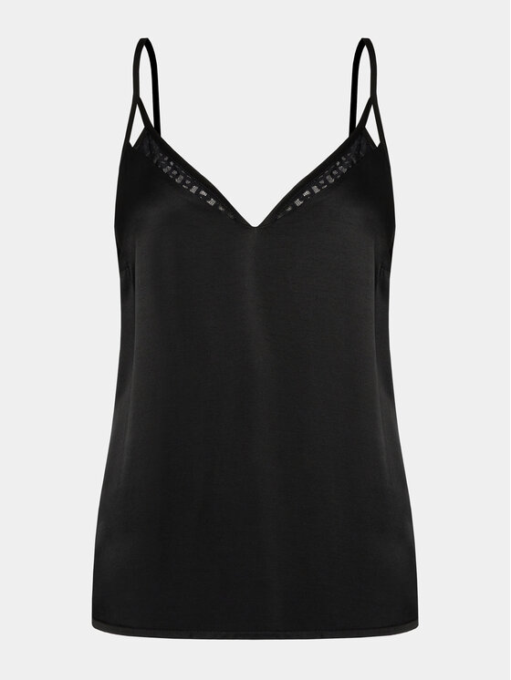 BOSS Boss Pyjama-T-Shirt Audrey 50515623 Schwarz Relaxed Fit