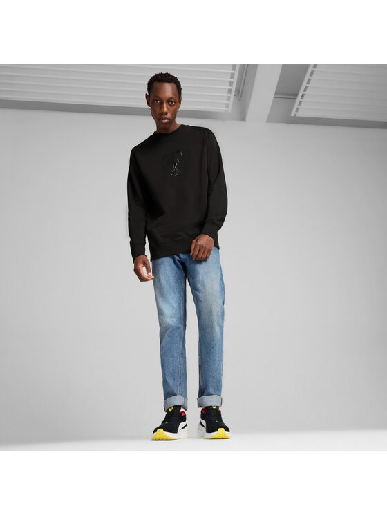 Puma Puma Bluza 628434 Czarny Regular Fit