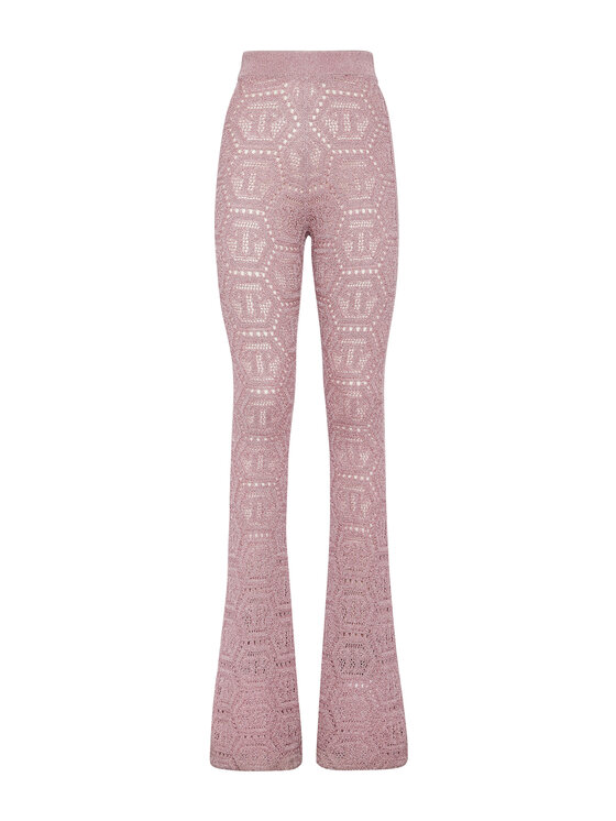 PHILIPP PLEIN PHILIPP PLEIN Pantaloni in maglia 15273 Rosa