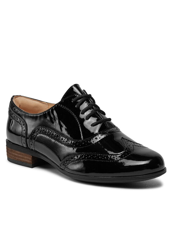 Clarks Clarks Oxford cipők Hamble Oak 203506494 Fekete