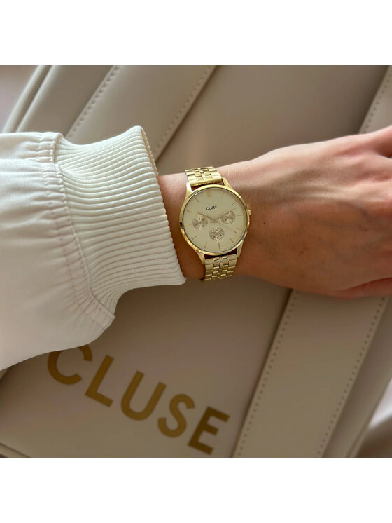 Cluse Cluse Zegarek CW10701 Złoty