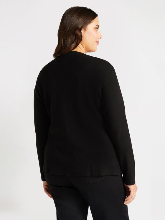 Fiorella Rubino Fiorella Rubino Cardigan M251L007847N033 Nero Regular Fit