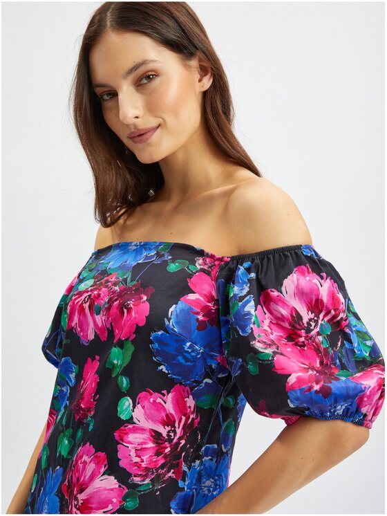 Orsay Orsay Sukienka 422177-660000__40 Czarny Regular Fit