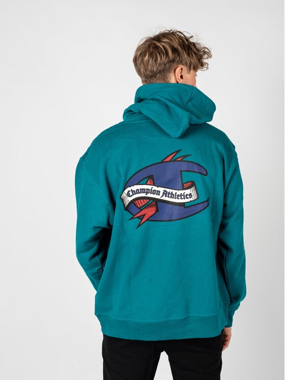 Champion Champion Mikina HBGF89H586NKA Tyrkysová Regular Fit