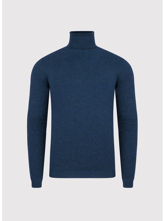 Pako Lorente Pako Lorente Sweter P25WN-2X-032 Granatowy Classic Fit
