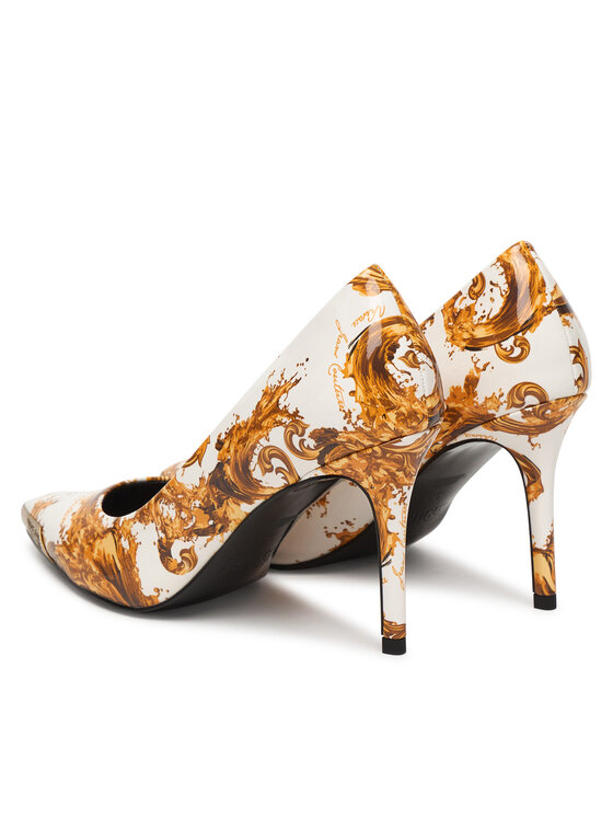 Versace Jeans Couture Versace Jeans Couture Aukštakulniai 80VA3S50 ZS366 G03 Balta