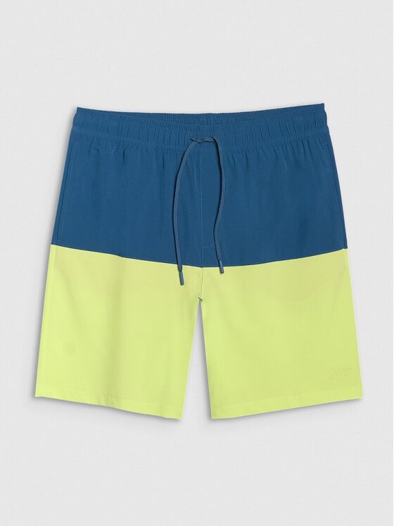 4F 4F Shorts da mare 4FWSS25UBDSM135-45S Verde Regular Fit