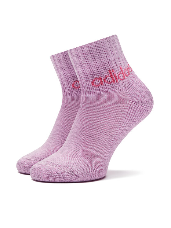 adidas adidas Set od 5 pari dječjih viskokih čarapa Linear IR8229 Šarena