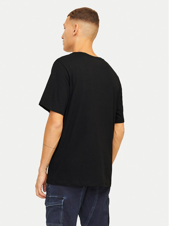Jack&Jones Jack&Jones T-shirt Jeans 12256779 Crna Standard Fit
