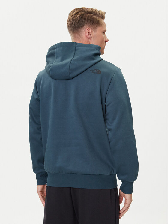 The North Face The North Face Mikina Fine NF0A89EU Zelená Regular Fit