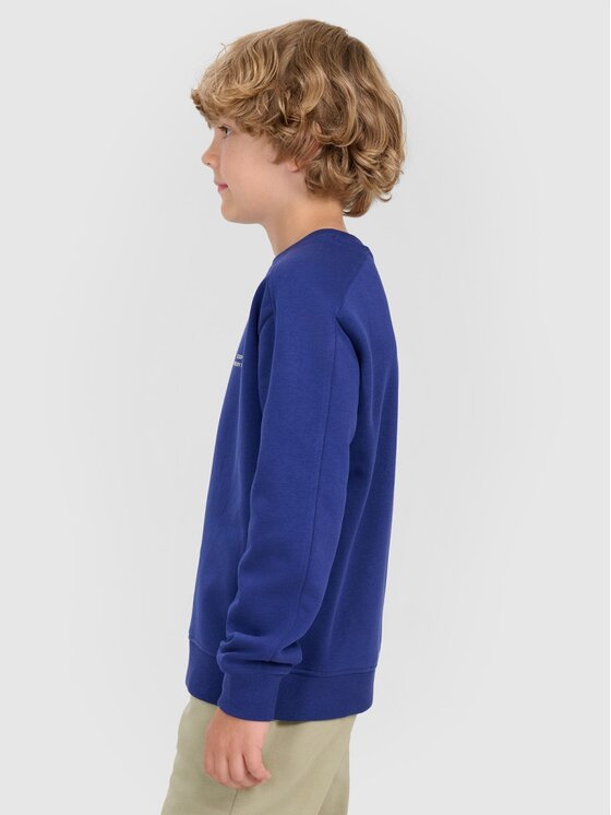 4F 4F Felpa 4FJRAW25TSWSM2413-31S Blu scuro Regular Fit