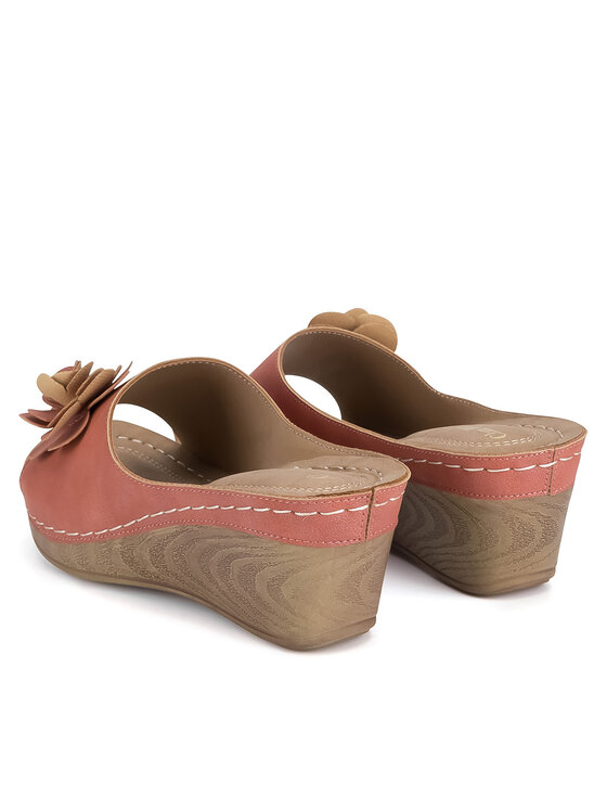 Clara Barson Clara Barson Klapki WYL05010-29 Czerwony