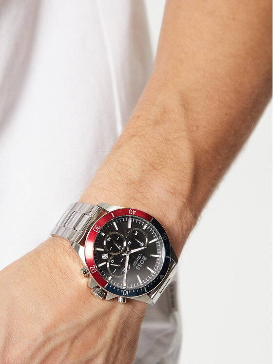 BOSS BOSS Uhr Troper 1514108 Silberfarben