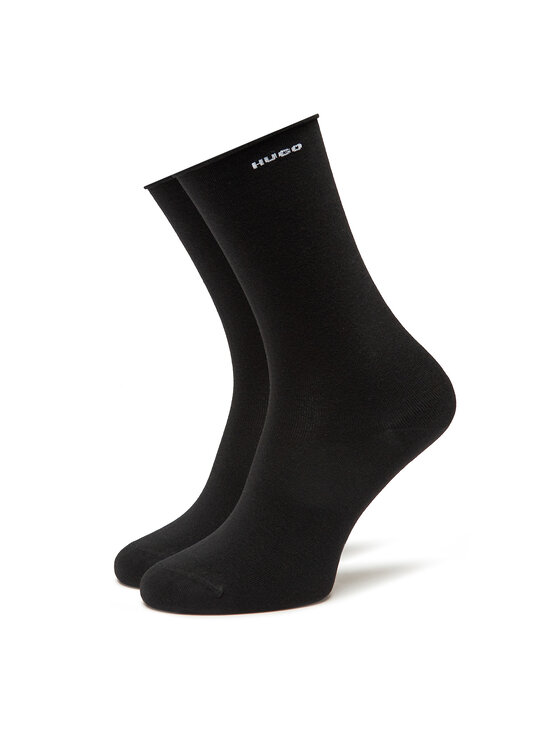 HUGO HUGO Pikad sokid 50491674 Must