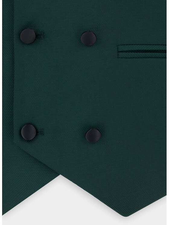 Pako Lorente Pako Lorente Kamizelka P22SF-8S-006 Zielony Slim Fit